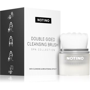 Notino Spa Collection Double-sided cleansing brush perie pentru curățarea profundă a tenului - imagine 2